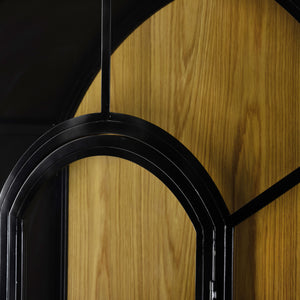Belmont Cabinet Oak In Black