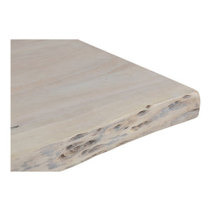 Evans Dining Table in White Acacia Wood