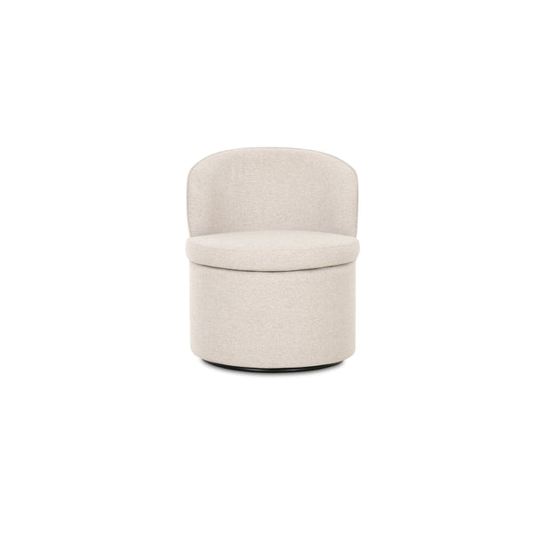 Moe's Dane Swivel Dining Chair in Beige