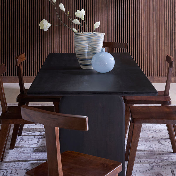 Arc Mango Wood Dining Table