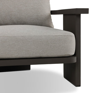 Tahana Outdoor Metal Chair - Casa Grey