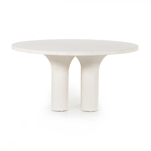 Parra Dining Table In Plaster Molded Concrete