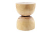 Curvette Wood Side Table