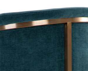 MARRIS DINING ARMCHAIR - GOLD - DANNY TEAL