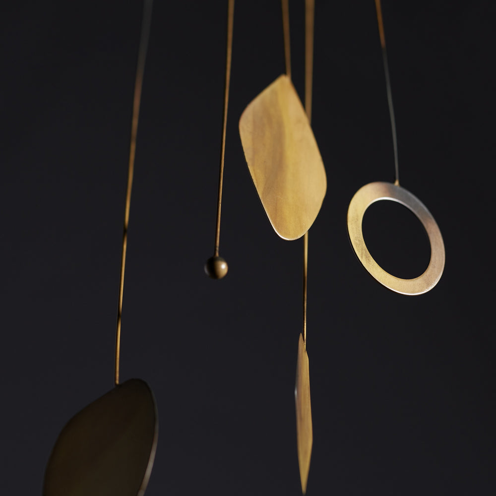 Polaris Wall Decor in Burnt Brass