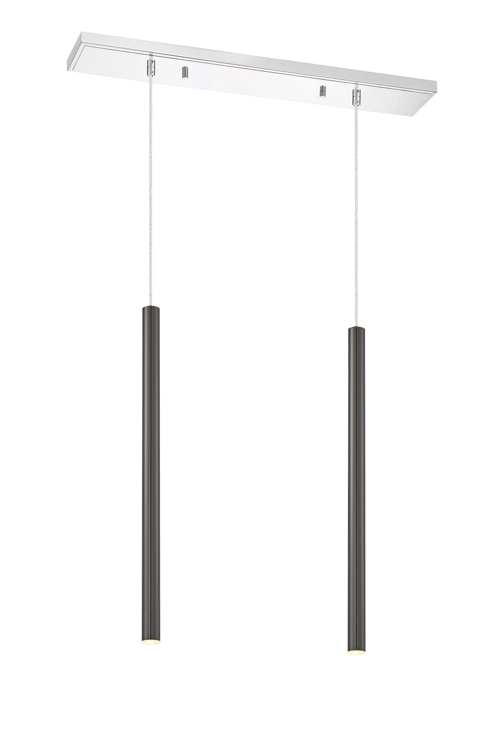 Forest 2 Light Island/Billiard in Chrome Finish