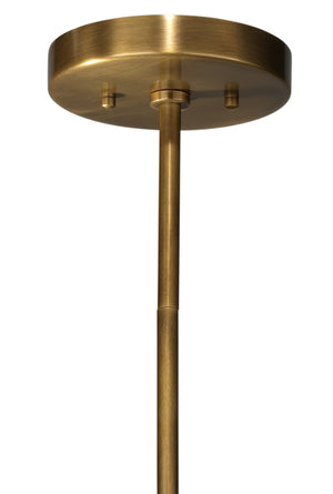 Orbit Steel 4-Light Chandelier