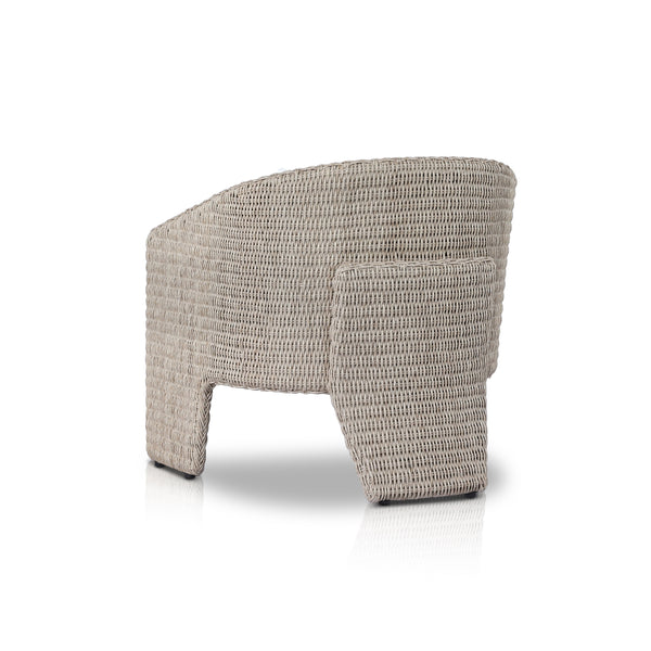 Fae Outdoor Chair in Vintage White'