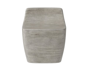 LEDGER STOOL - ASH GREY WOOD LOOK