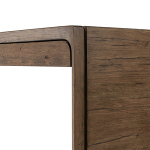 Henry Desk In Rustic Grey Veneer