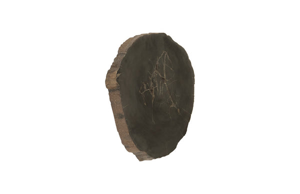 Cast Petrified Wood Wall Tile, Resin