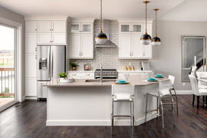 Peyton 2 Light Mini Pendant in Matte Black + Factory Bronze Finish