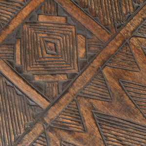 Naga Mango Wood Side Table, Brown