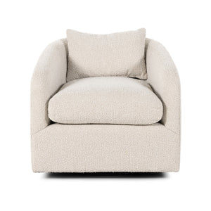 Topanga Swivel Chair In Knoll Natural