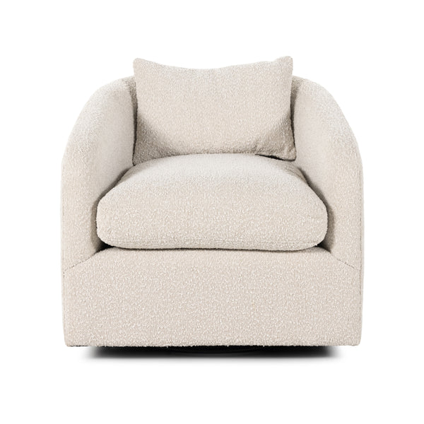 Topanga Swivel Chair In Knoll Natural