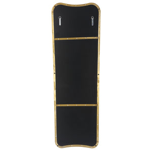 Belvoir Large Antique Brass Mirror