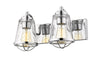 Mariner 2 Light Vanity in Chrome Finish