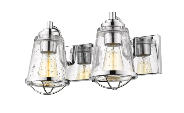 Mariner 2 Light Vanity in Chrome Finish