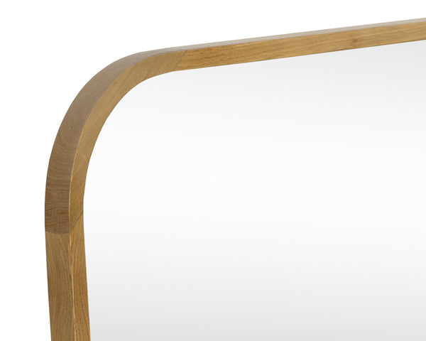 CALABASAS WALL MIRROR - RUSTIC OAK