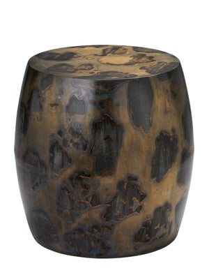 Realm Side Table, Acid Wash Metal