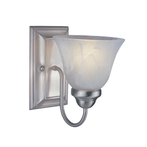 Lexington 1 Light Wall Sconce in Brushed Nickel Finish