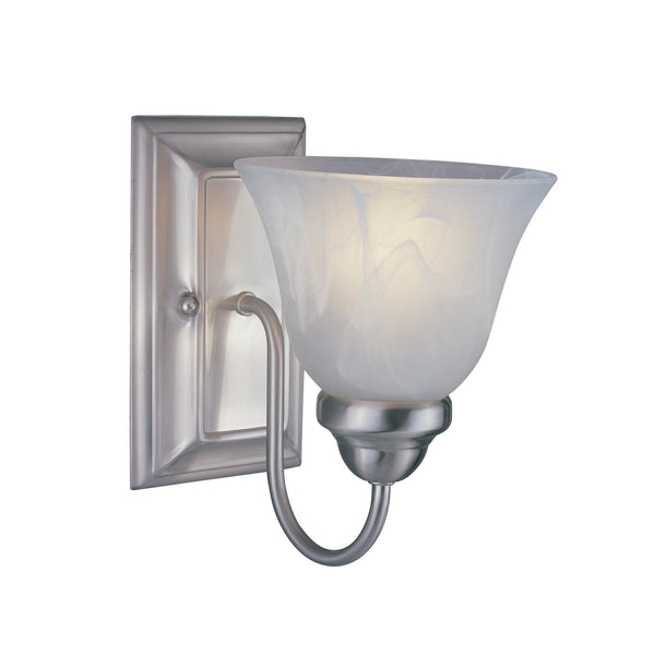 Lexington 1 Light Wall Sconce in Brushed Nickel Finish
