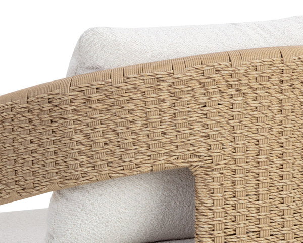 PYLOS DINING ARMCHAIR - NATURAL - LOUIS CREAM