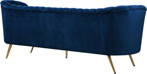 Josefina Sofa In Navy Velvet