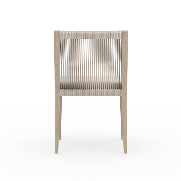 Sherwood Outdoor Dining Chair in Brwn/Stone