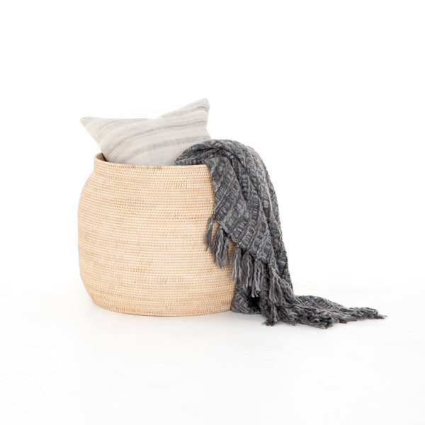 Ansel Natural Basket In Natural Finish