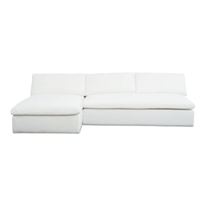 Moe's Miles Outdoor Modular 2 Piece Sofa in White