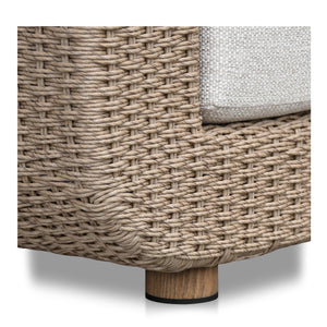 Moe's Soma Natural Outdoor Sofa with Olefin Cushions