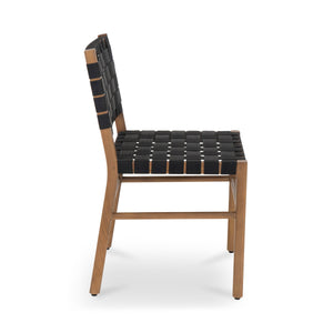 Mira Outdoor Dining Chair with Teak Frame
