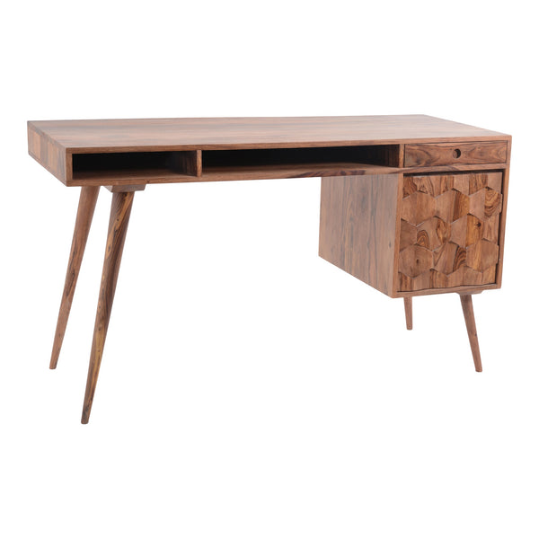 Moe's O2 Desk with Sheesham Wood and Drawer