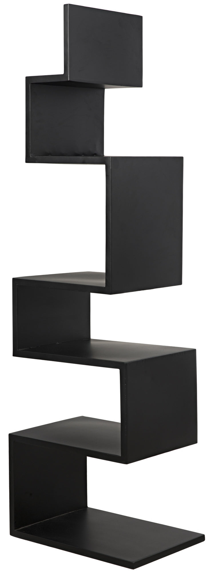Laszlo Bookcase, Black Steel