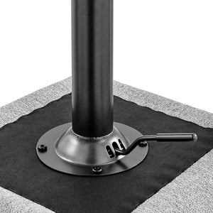 Luther Fabric Gaslift Swivel Bar Stool In Strata Gray (Set of 2)