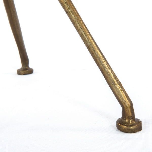 Schmidt Accent Table-Raw Brass