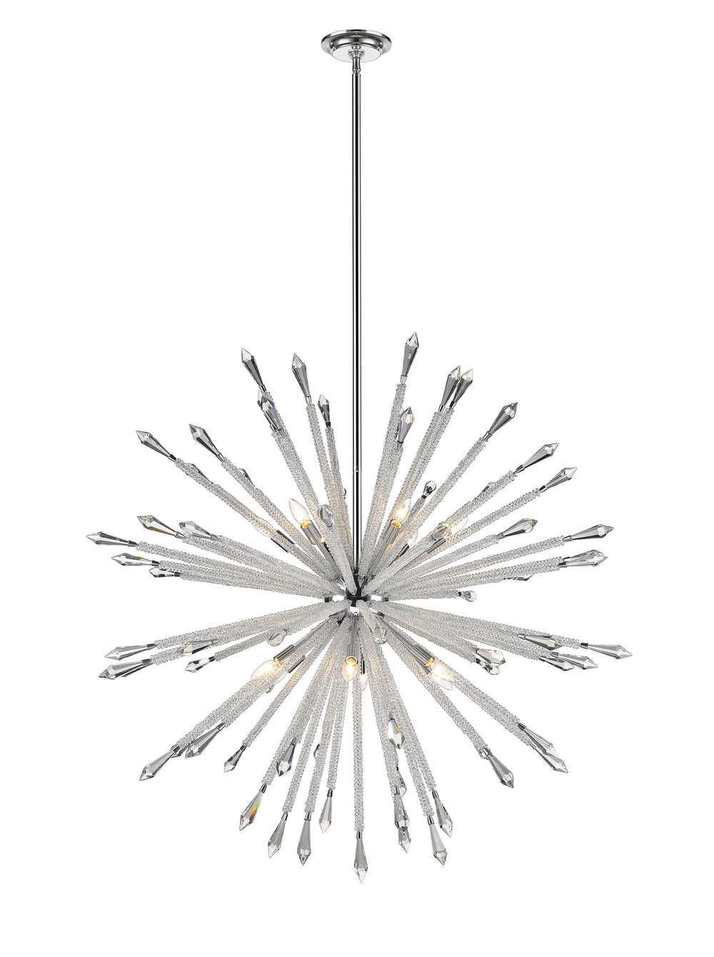 Soleia 12 Light Chandelier in Chrome  Finish