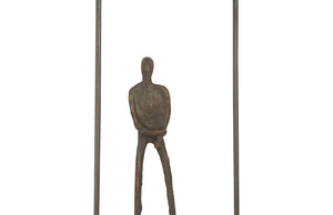 Perspective Wall Art, Square, Standing Arms Down