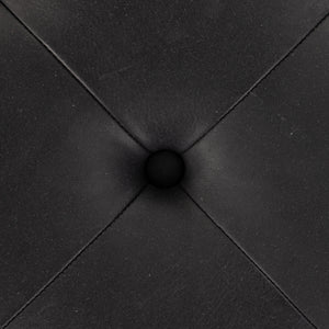 Halston Cocktail Ottoman In Heirloom Black
