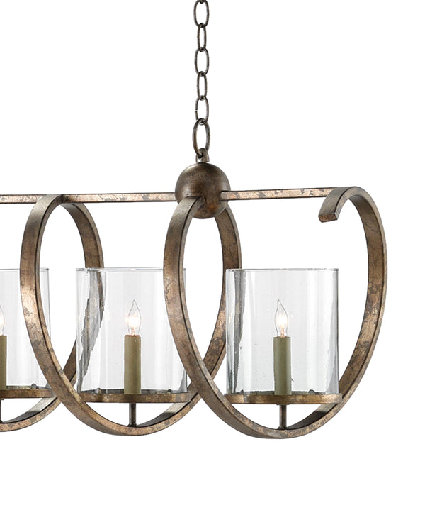 Maximus Grande Chandelier In Pyrite Bronze