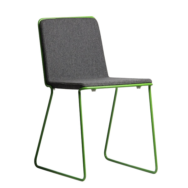 bleeker contemporary chair in wool