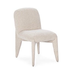 Danson Upholstered Dining Chair in Fallow Ivory