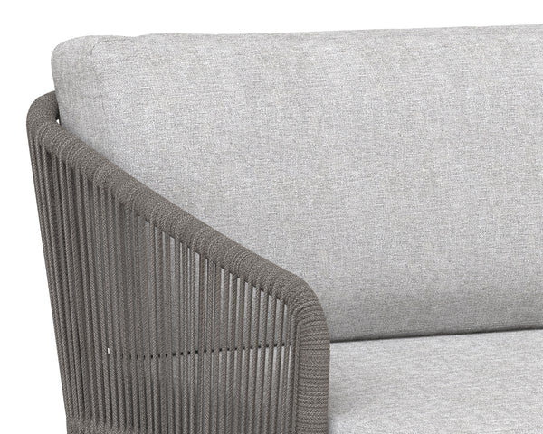 ALLARIZ SOFA - WARM GREY - GRACEBAY LIGHT GREY