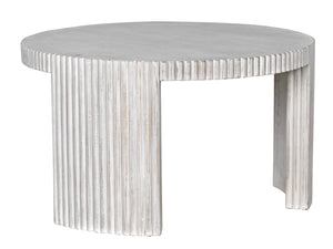 Jgor Side/Coffee Table, White Wash