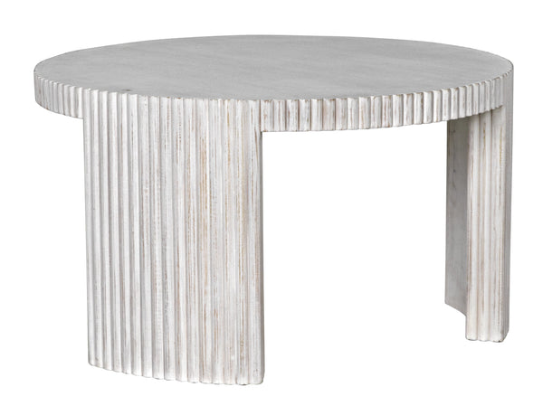 Jgor Side/Coffee Table, White Wash