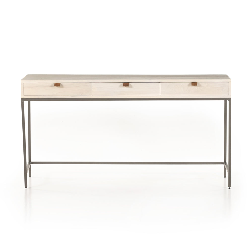 Trey Modular Writing Desk In Dove Poplar
