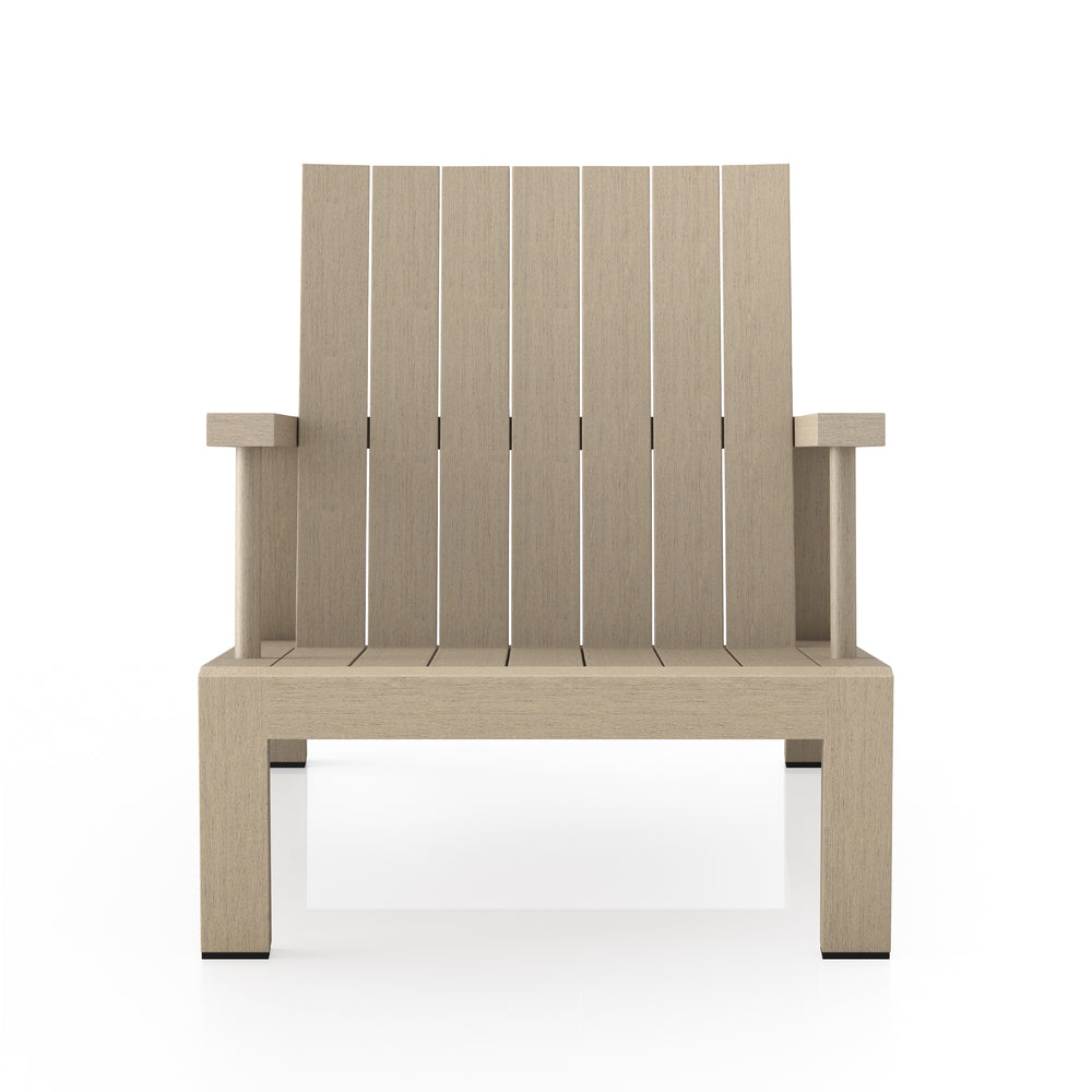 Dorsey Outdoor Chair In Washed Brown