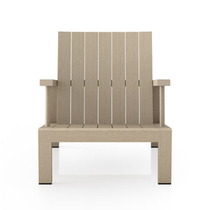 Dorsey Outdoor Chair In Washed Brown