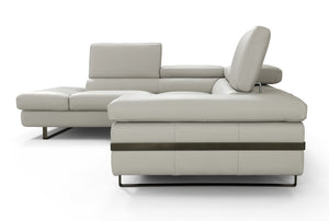 I867 Left Hand Facing Chaise in Light Grey